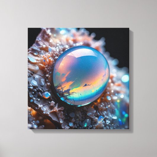 Leinwanddruck (Fire Opal-4) (Vorderseite)