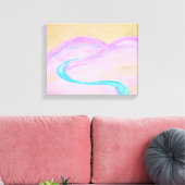 Leinwanddruck Fluss (Insitu (Wohnzimmer))