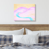 Leinwanddruck Fluss (Insitu (Schlafzimmer))