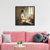 Leinwanddruck gespannt (Insitu (Wohnzimmer))