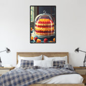 Leinwanddruck gespannt (Insitu (Schlafzimmer))