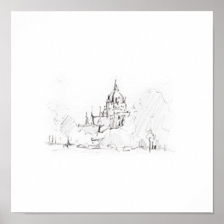 Leinwanddruck Kunstdruck Hannover Poster