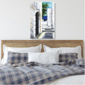 Leinwanddruck - Mittelmeerpassage zum Meer (Insitu (Schlafzimmer))