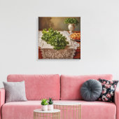 Leinwanddruck (Petersilie) (Insitu (Wohnzimmer))