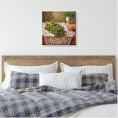 Leinwanddruck (Petersilie) (Insitu (Schlafzimmer))
