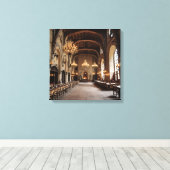 Leinwanddruck (Schloss-Speisesaal- 4) (Insitu (Holzboden))