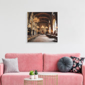 Leinwanddruck (Schloss-Speisesaal- 4) (Insitu (Wohnzimmer))