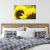 Leinwanddruck Sonnenblume Eleganz (Insitu (Schlafzimmer))