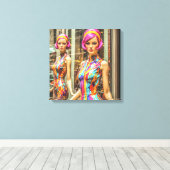 Leinwanddruck (Spiegelungen) (Insitu (Holzboden))