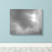 Leinwanddruck Sturmwolken (Insitu (Holzboden))