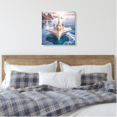 Leinwanddruck (U-Boot-UFO) (Insitu (Schlafzimmer))