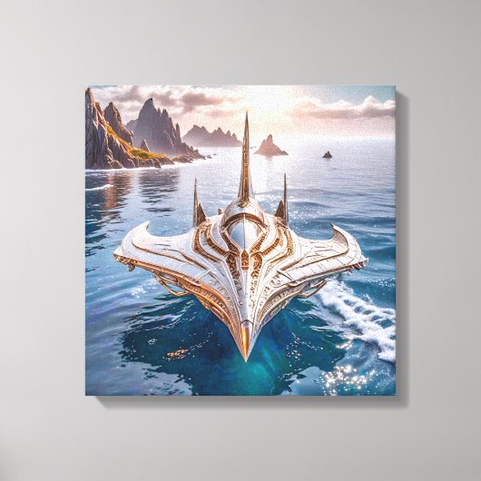 Leinwanddruck (U-Boot-UFO) (Vorderseite)