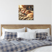 Leinwanddruck (Unzertrennlich) (Insitu (Schlafzimmer))