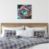 Leinwanddrucke (Fire Opal-4) Leinwanddruck (Insitu (Schlafzimmer))