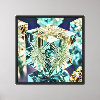 Leinwandkunst 40,64 cm x 40,64 cm Ived Cube-3 Leinwanddruck