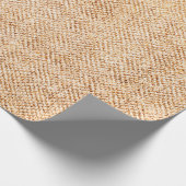Leinwandtextur Geschenkpapier (Ecke)