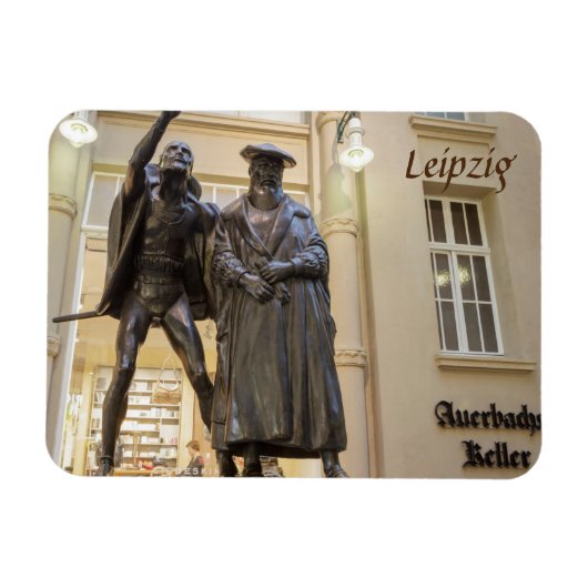 Leipzig Auerbachs Keller Magnet (Horizontal)