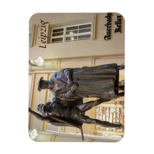 Leipzig Auerbachs Keller Magnet (Vertikal)
