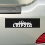Leipzig City Skyline Aufkleber Autoaufkleber (Auf Auto)