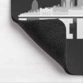 Leipzig City Skyline Mousepad (Ecke)
