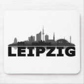 Leipzig City Skyline Mousepad (Vorne)