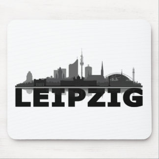 Leipzig City Skyline Mousepad
