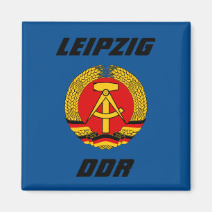 Leipzig, DDR - Deutsche Demokratische Republik Magnet