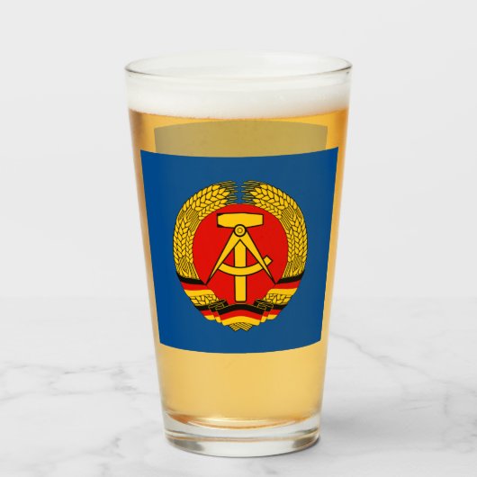 Leipzig, DDR - Ostdeutschland Glas (Vorne (Gefüllt))