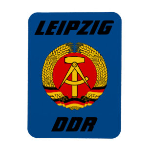 Leipzig, DDR - Ostdeutschland Magnet