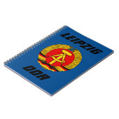 Leipzig, DDR - Ostdeutschland Notizblock (Linke Seite)