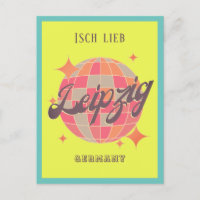 Leipzig Deutschland farbenfrohe gelbe Dekoration