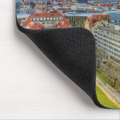 Leipzig, Deutschland Mousepad (Ecke)