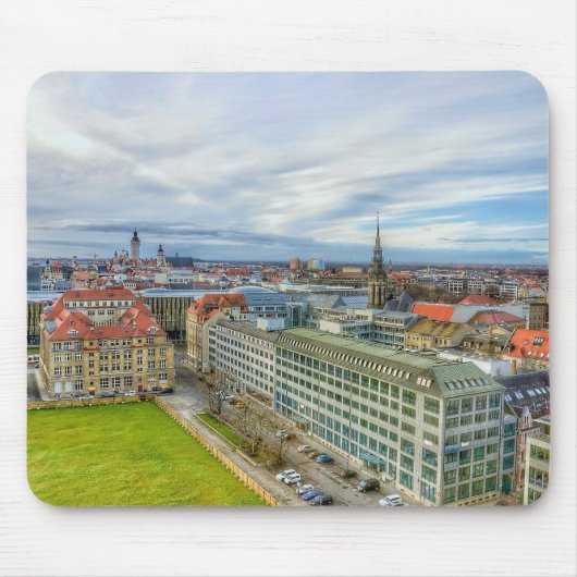 Leipzig, Deutschland Mousepad (Vorne)