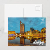 Leipzig, Deutschland Postkarte (Vorne/Hinten)