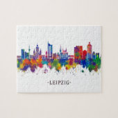 Leipzig Deutschland Skyline Puzzle (Horizontal)