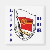 Leipzig, Deutschland Stasi Magnet (Vorne)