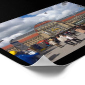 Leipzig Hauptbahnhof Poster (Ecke)