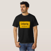 Leipzig Herren Männer T-Shirt Tshirt Shirt (Vorne ganz)