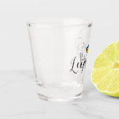 Leipzig Herz, Deutschland Schnapsglas (Links)