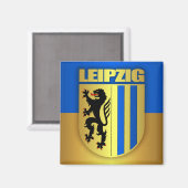 Leipzig Magnet (Vorderseite/Rückseite)