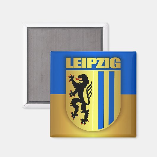 Leipzig Magnet (Vorderseite/Rückseite)