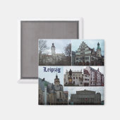 Leipzig Magnet (Vorderseite/Rückseite)