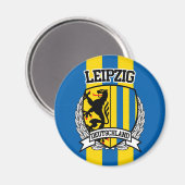 Leipzig Magnet (Vorderseite/Rückseite)