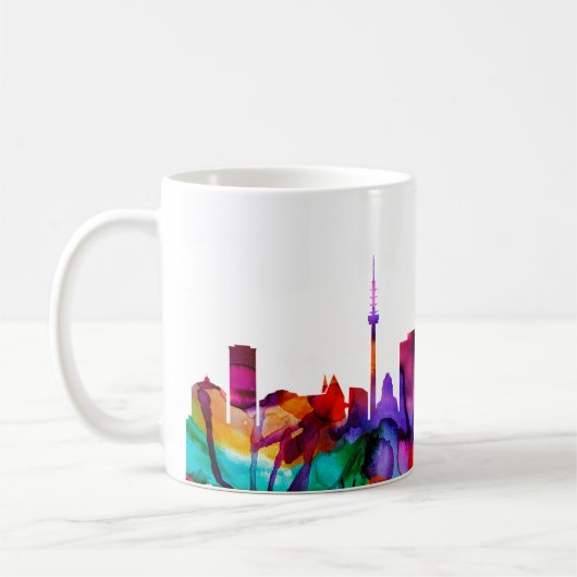 Leipzig Skyline Kaffeetasse (Links)