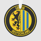 Leipziger RundEmblem Ornament (Vorderseite)