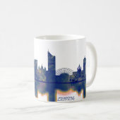Leipziger Skyline Kaffeetasse (VorderseiteRechts)