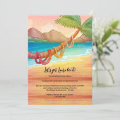 Leis auf einem Baum Einladung (Stehend Vorderseite)