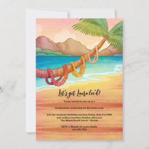 Leis auf einem Baum Einladung