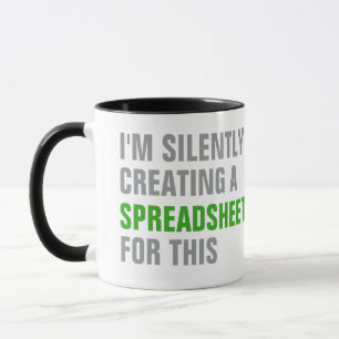 Leise eine Tabelle dafür erstellen Tasse