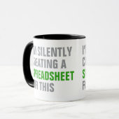 Leise eine Tabelle dafür erstellen Tasse (Vorderseite Links)